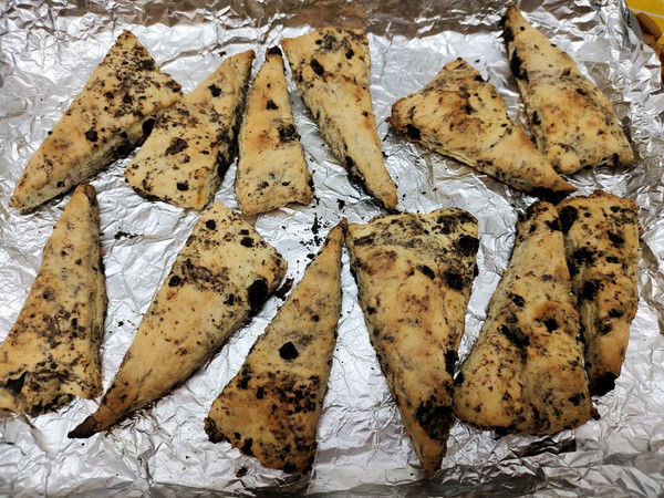 奥利奥司康这样做好看好吃又解馋，孩子天天吃不够