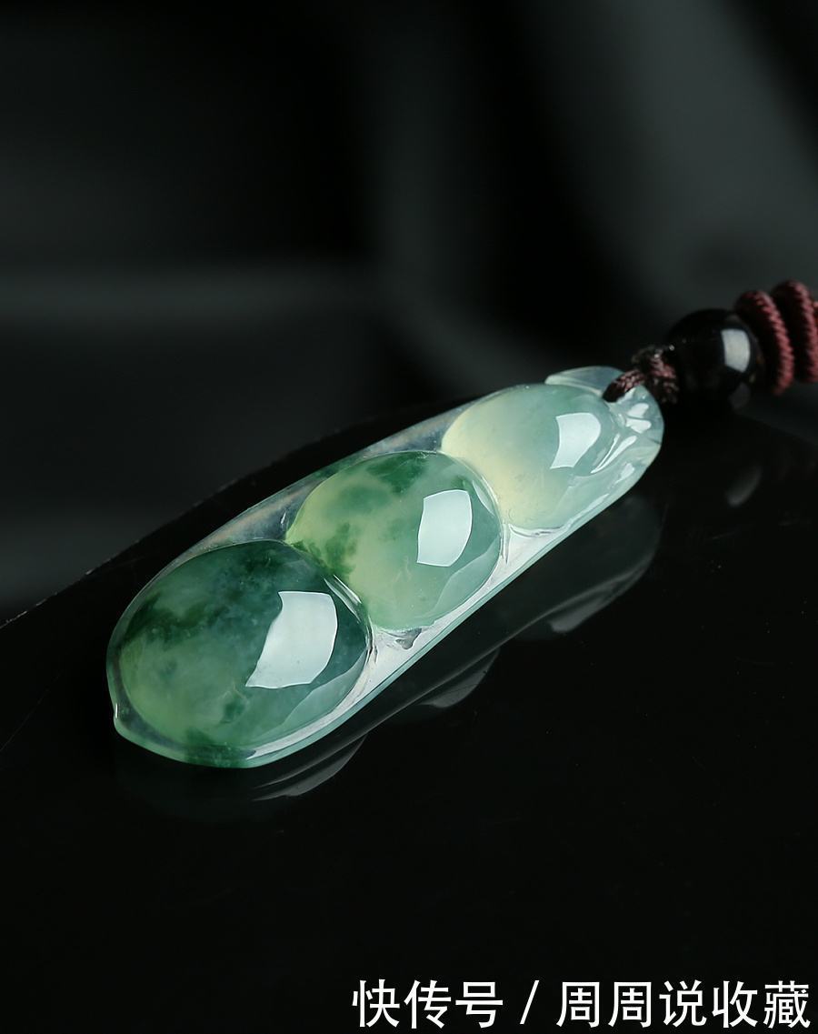  豆荚|首饰背后的文化，常见翡翠豆荚状的饰品，为什么叫福豆