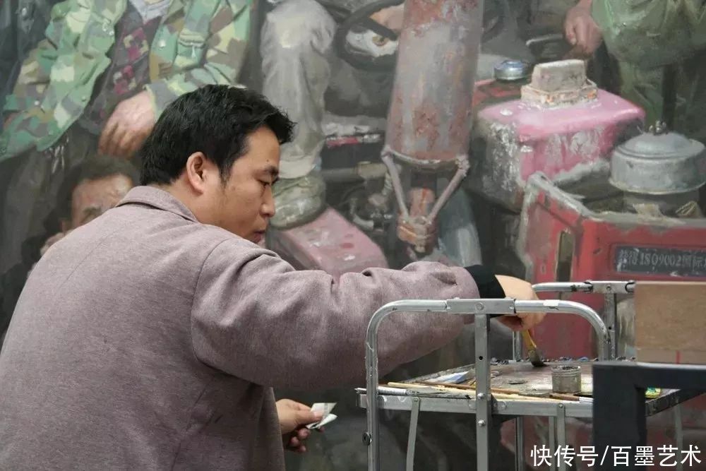 教授@从农村画匠到清华美院教授,他是天才画家,最后因过劳死,享年51岁,天妒英才