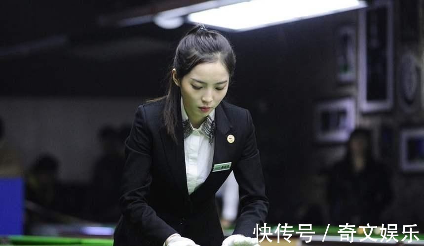 女裁判|太漂亮了中国最美台球女裁判,身材比潘晓婷还好