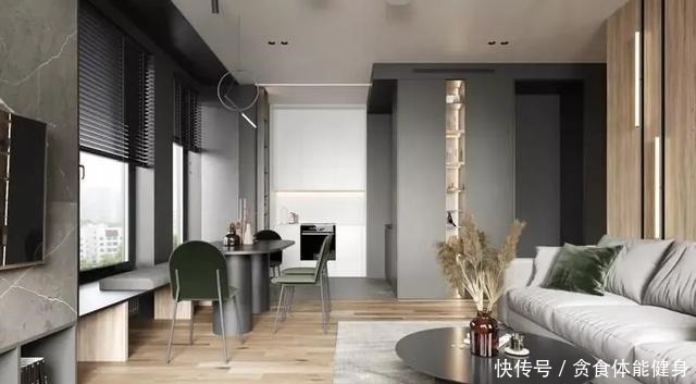 玄关|56㎡小户型装修,空间与颜值,格调与品位,每一寸都是享受!