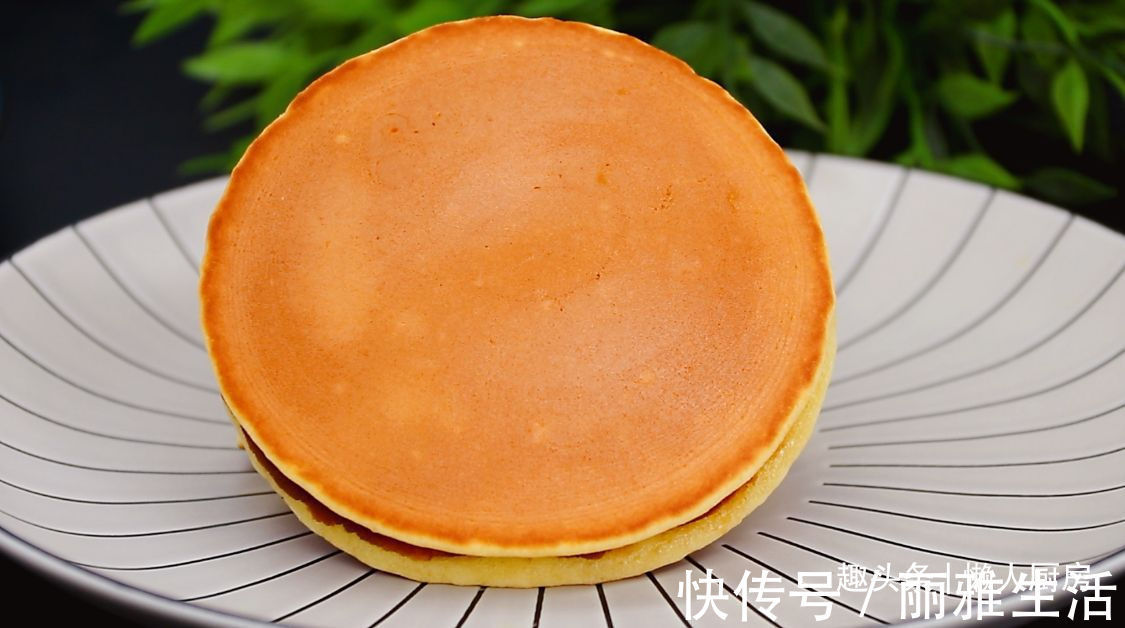 铜锣烧|2个鸡蛋,一勺面粉,这是孩子最爱吃的美食,看得口水直流