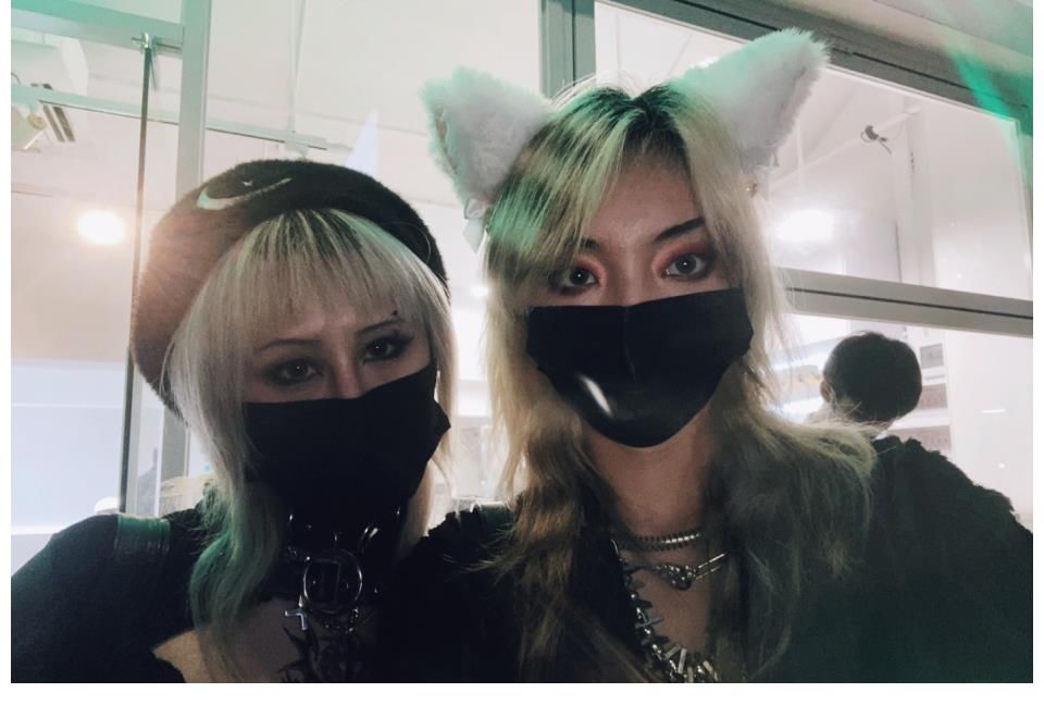 和皮上组织的大家终于来参加非凡集市啦