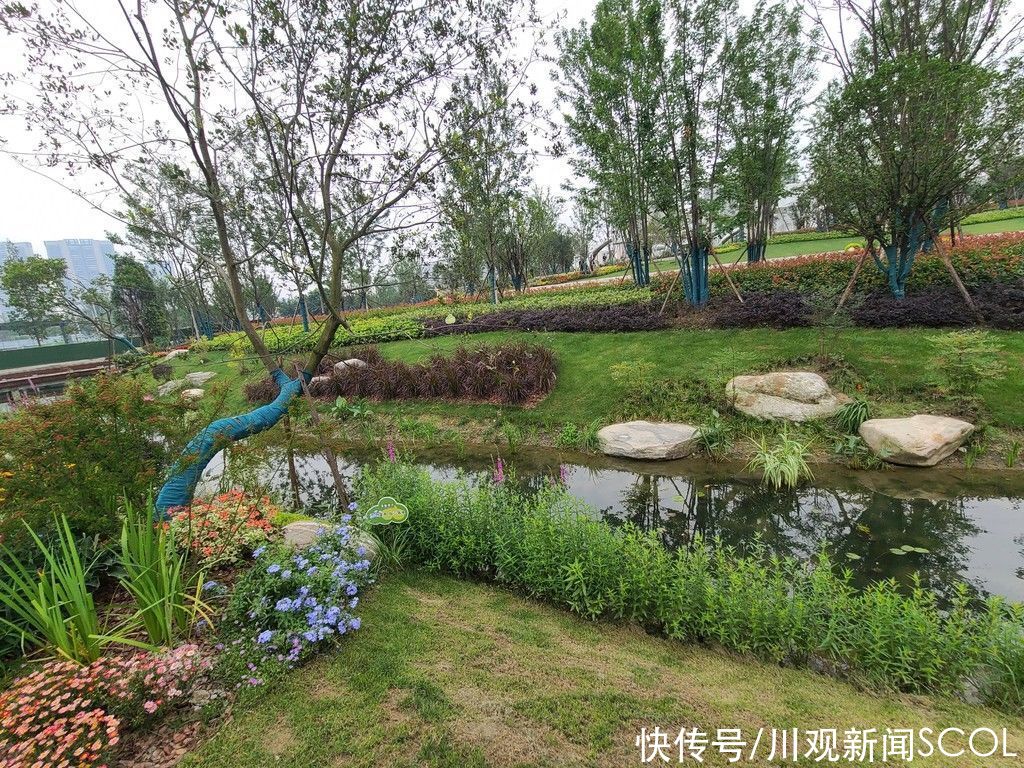 锦城蓝 锦江公园“串珠成链”看河流如何变风景带再变产业带