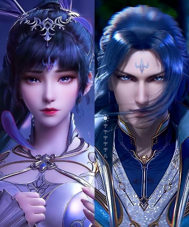 ：唐三额头现金字塔|斗罗大陆：唐三额头现金字塔图案，而粉丝自制的三叉戟图案更霸气