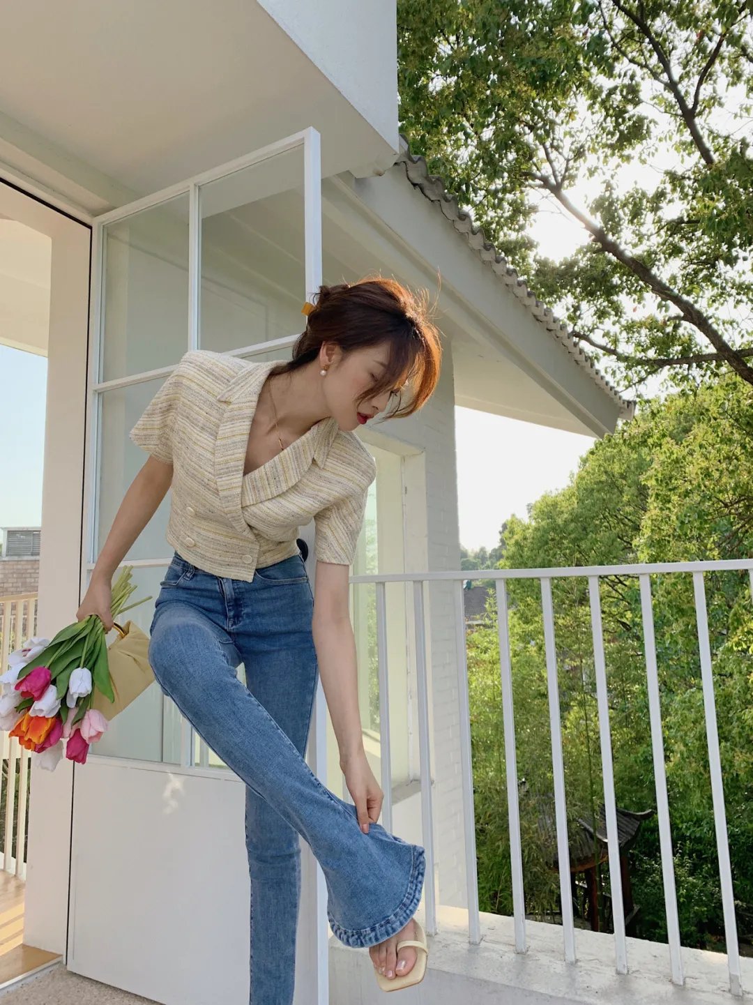 粗腿|今秋流行的几条裤子！小个子穿显高，粗腿穿显瘦