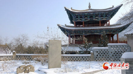 五泉山|兰州：雪映五泉山更幽 时光流淌数百年