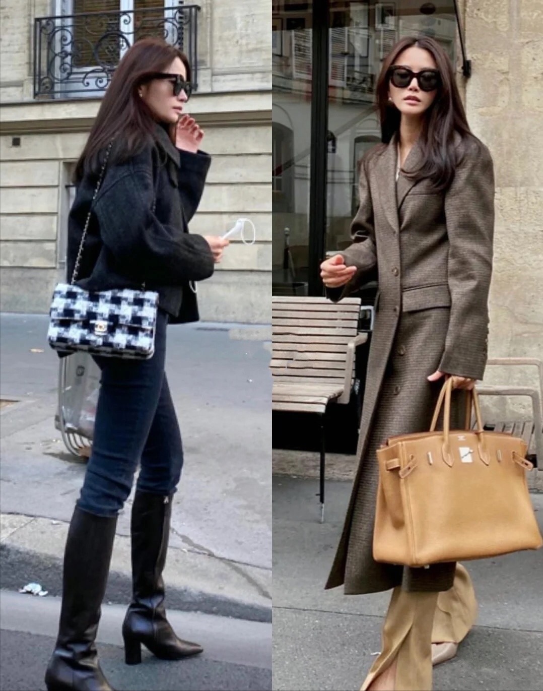 领口 又一次被这个博主惊艳了, 冬季穿搭简约大气, 法式慵懒风真迷人!