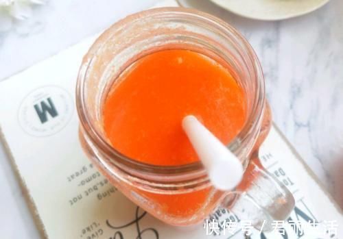 胡萝卜汁|胡萝卜搭配一物炒着吃,既能养护脾胃,降压降糖,又能润肺养肺