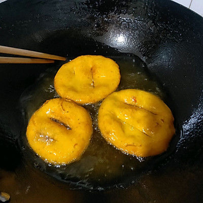 南瓜油饼好好吃