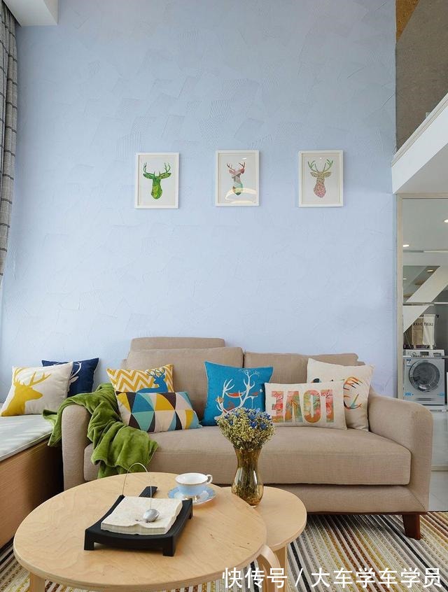 双卫|夫妻的42平复式公寓,一室户型规划了双卫,打造高品质生活空间!