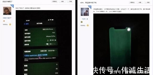 pdd|苹果iPhone 12的屏幕翻车了？网友反馈屏幕绿屏有些严重！