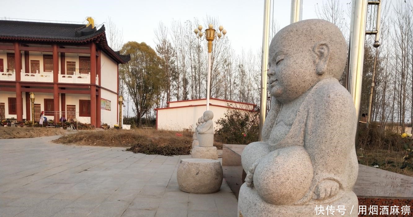 中年|菏泽城西南这处寺院依水而建, 迟重瑞为其捐赠一尊三面观音！