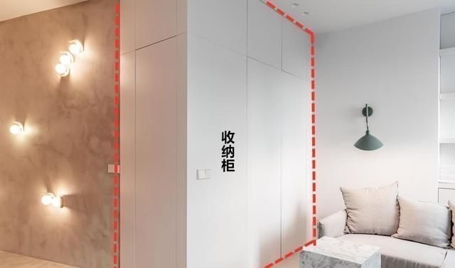 小空间|看了她家40平高级装修,不佩服不行,进来是水泥地,收纳做满屋