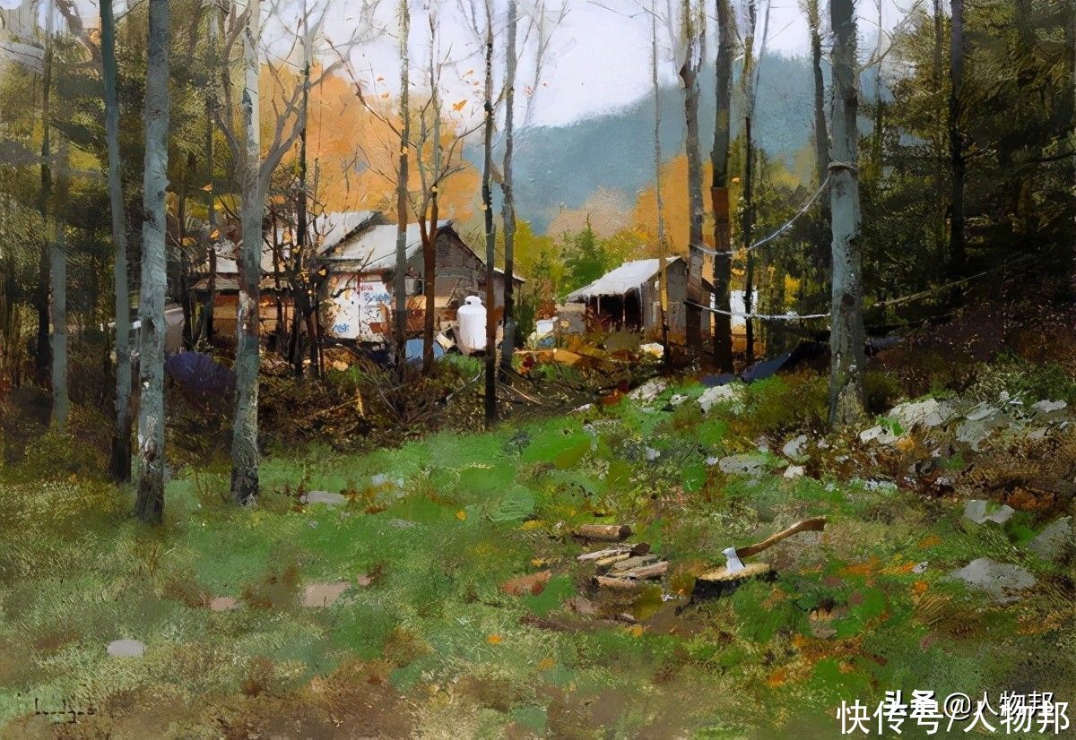 马克·博吉斯|马克·博吉斯精彩绝伦的风景油画