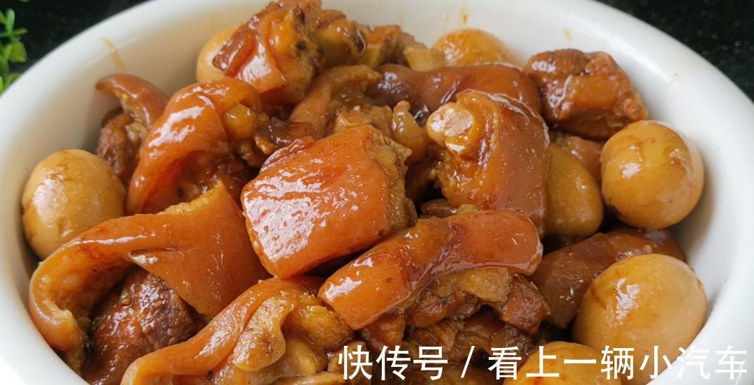 5斤猪脚天冷别白切,教你一个过瘾的吃法,香糯好吃,做法很简单