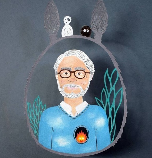 美女#美轮美奂,美女艺术家用一张纸雕刻出奇幻世界