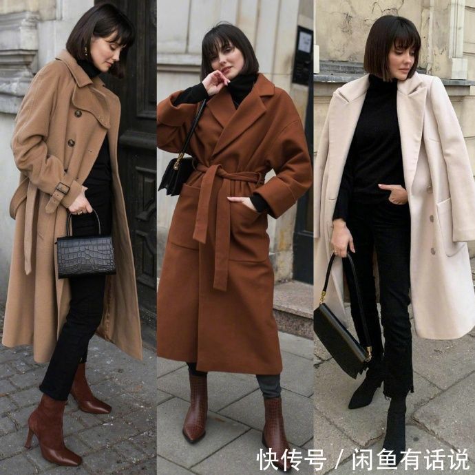 包臀款|不管挑羽绒服还是大衣,有3个“长度”尽量要避开,会显胖又土气