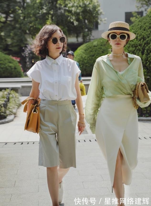 配色|55岁后该怎么穿?学习三木妈妈的夏季搭配,简约而有质感