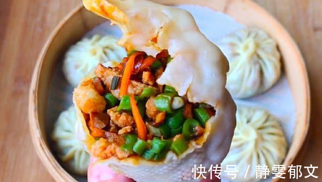 包子|想吃包子不用买，手把手教你在家做，皮薄馅大又好吃，松软不塌陷