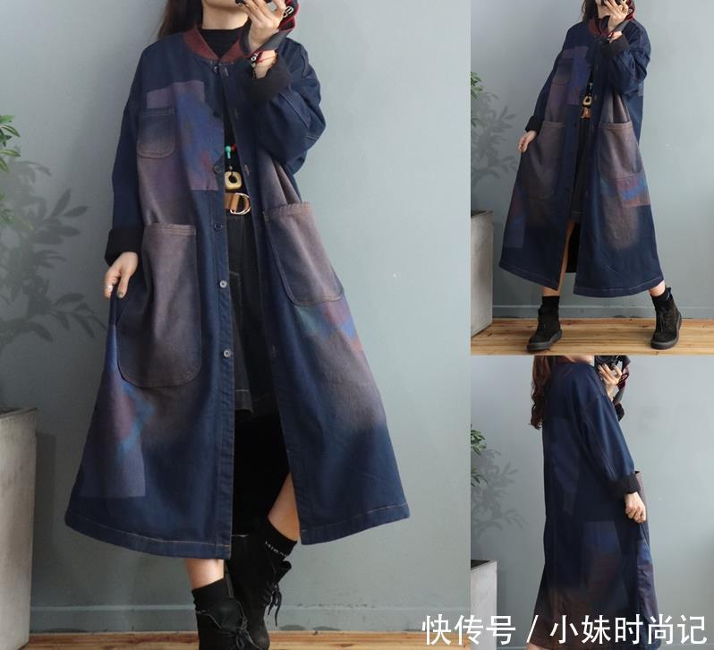 讲真, 秋冬季节还是这复古文艺风外套知性, 配马丁靴贼显腔调