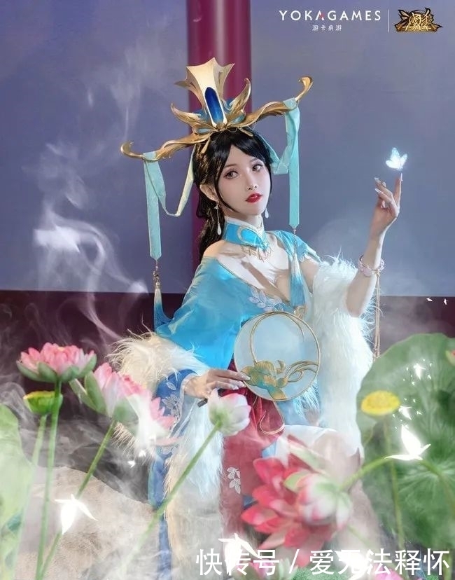 三国|三国杀甄姬cosplay，画风还原，梦回三国。