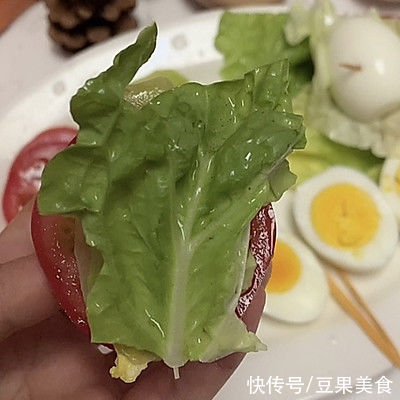 白菜|#圣迪乐鲜蛋杯复赛#鸡蛋汉堡