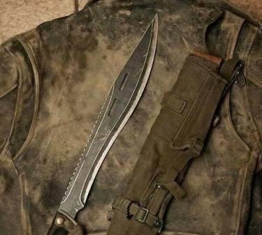 黑曜石&民间手工艺人做出的刀具,宛如武侠小说中的神兵利器,看着都想要