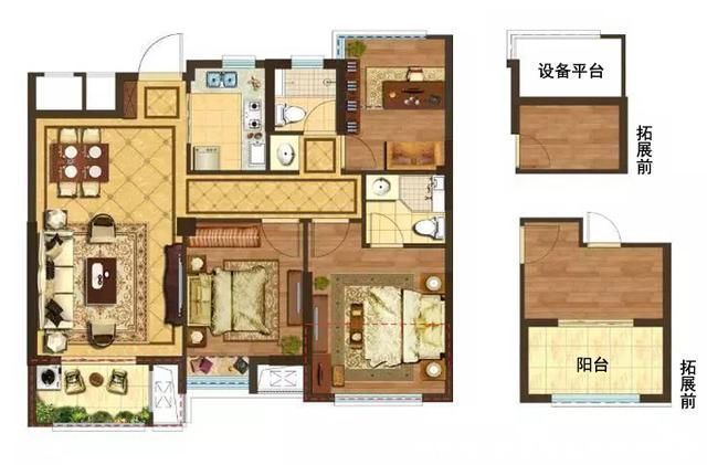玄关|原来,这就是完美户型该具备的十大特质!