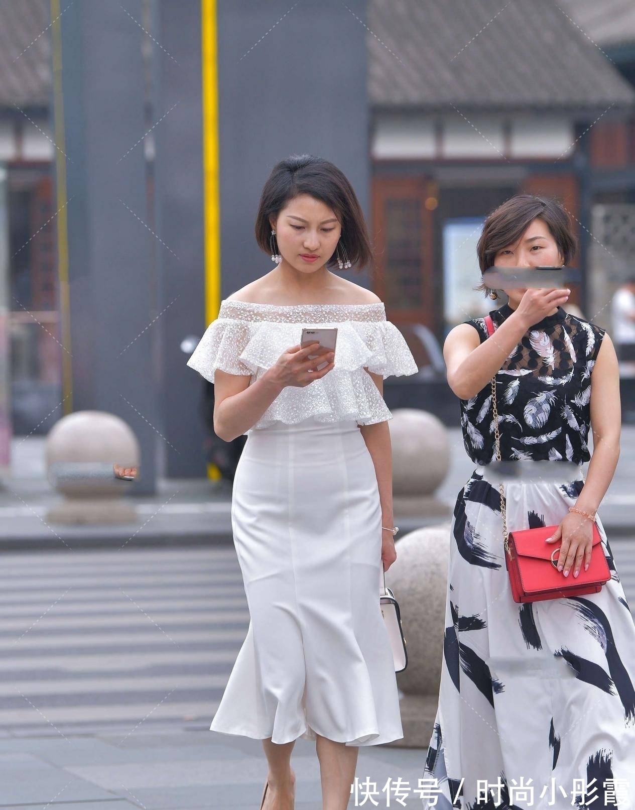 时髦 一字肩礼服裙子,时髦洋气,更显青春时尚,高级感十足