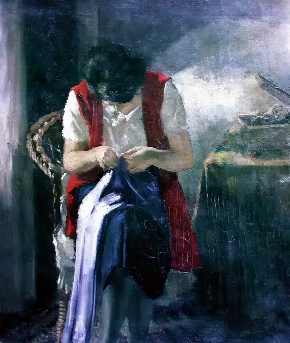 画稿!吴作人吴老先生画稿