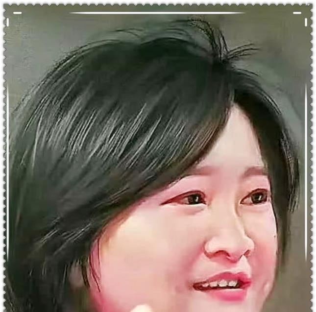 美术生#美术生用画笔给贾玲瘦脸,原以为在逗乐,看到成品有点懵