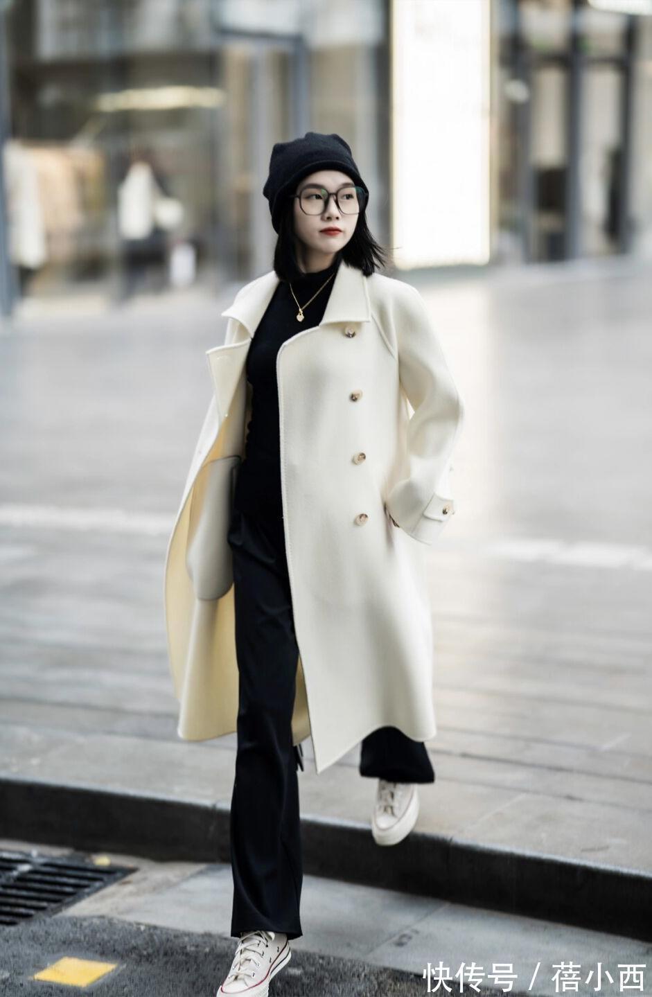 博主|有品味的女人,衣橱里一定有这4件大衣,搭配裤子、半身裙很优雅