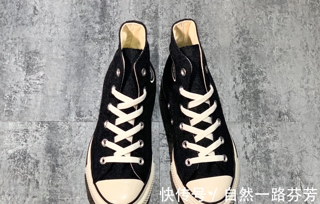 羊毛 Converse All Star 匡威系带秋冬羊毛尼龙布