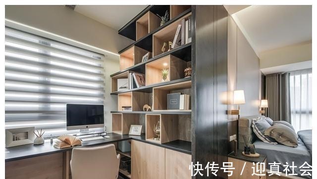 墙面|116㎡三居室,巧用室内门,打造极具灵活开阔感的新家!