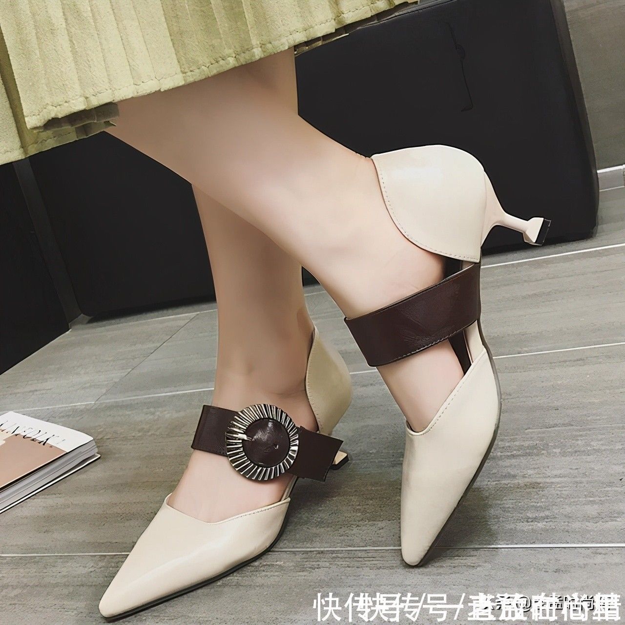 九分裤 九分裤搭尖头鞋,上脚腿细到让人尖叫,穿出轻熟女人味