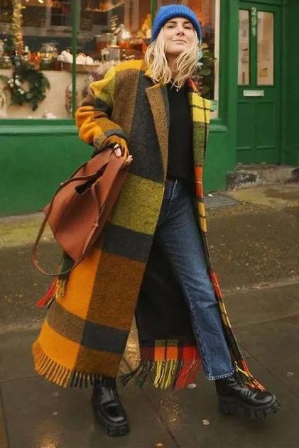  搭配大衣|你穿大衣+靴子的样子，真的时髦极了！