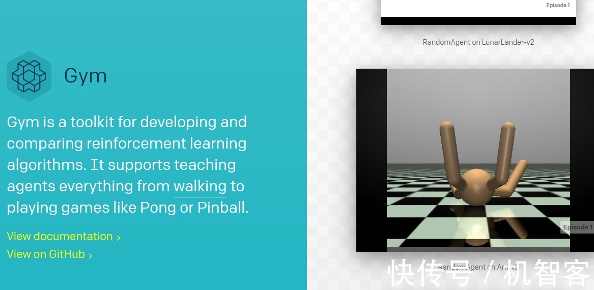 python|让机器人智能体自己学会玩游戏,强化学习库gym很开放