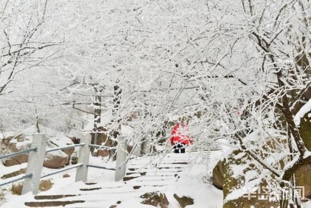 零下18℃，仙境崂山景色壮美