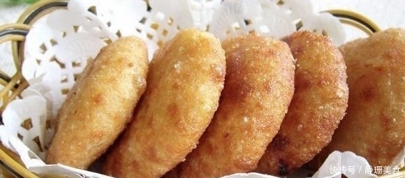 称赞|不用面粉,不放水,做外脆里软的炸糕,软糯香甜,大厨吃过都称赞
