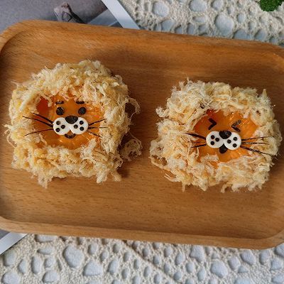 芝士片|小狮子烤吐司