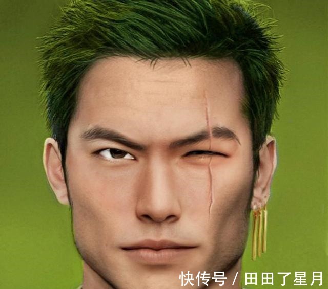 ps|大神用PS还原《海贼王》角色,山治英俊帅气,索隆颜值这么低