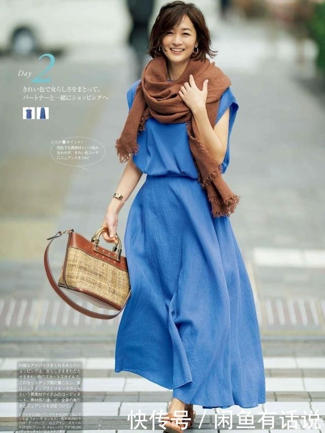 凸显|50岁女人别总穿碎花裙,先看清自己的身材,挑对裙子才是时髦阿姨