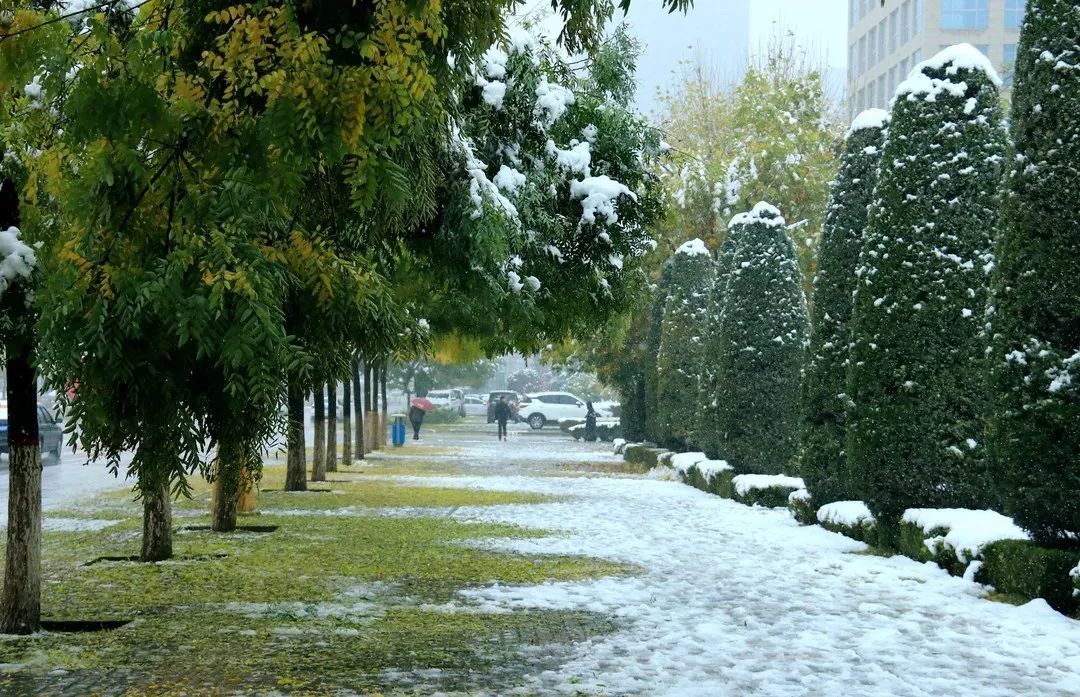 赵建民|临洮今秋第一场雪，比以往来得更早一些……