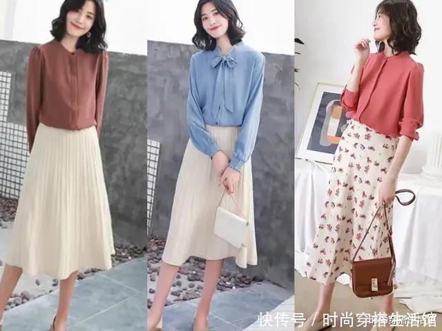 女人|美是女人的底线,温柔可人的轻熟风穿搭示范,遇见更美好的自己