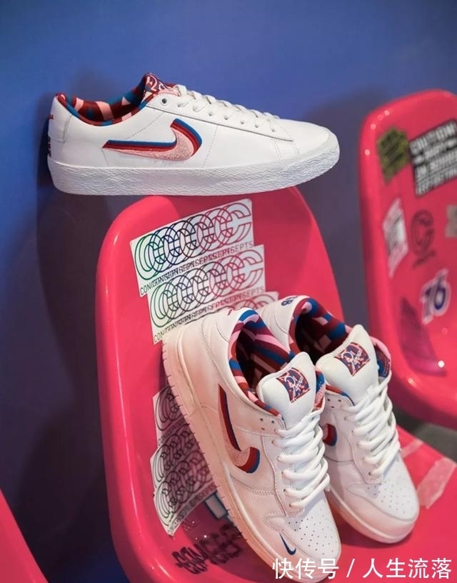 blazer Parra x Nike SB 新鞋周六登场！看看小编提前上脚帅不帅？