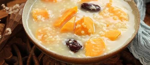 小米燕麦粥|秋天吃南瓜土豆，不如多吃它，用来熬粥特别香，补充营养去秋燥