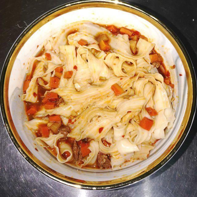 刀削面,香喷喷的,美味顺滑