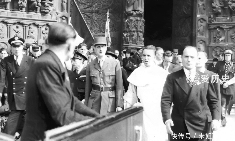 结束|二战结束时戴高乐在巴黎圣母院遭遇刺杀 枪手面对面扣动了扳机