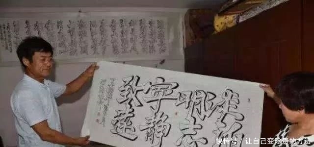 农民大叔自创“无笔飞书”,靠着这手艺年入10万,网友:这不是书法